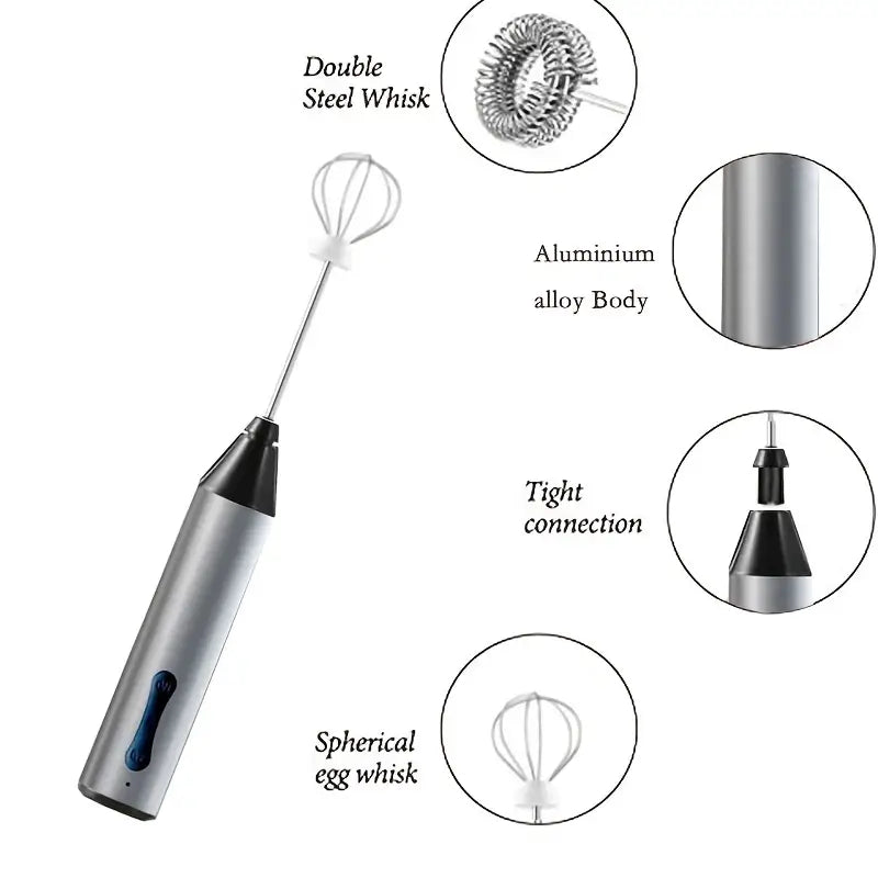 Stainless Steel Electric Milk Frother